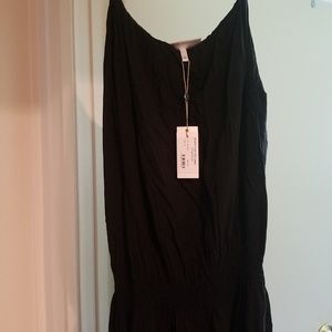 Black maxi dress